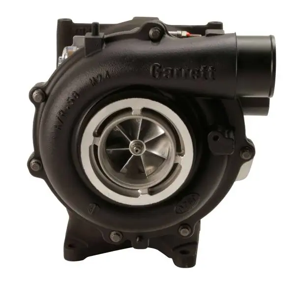 Fleece Performance 04.5-10 Chevy Duramax (LLY/LBZ/LMM) 63mm STREET VNT Cheetah Turbo w/ HX40 Outlet image 2