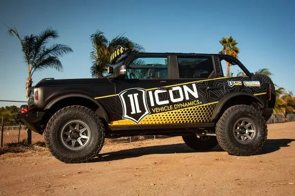 ICON 2021+ Ford Bronco Billet Upper Control Arm Delta Joint Kit image 2