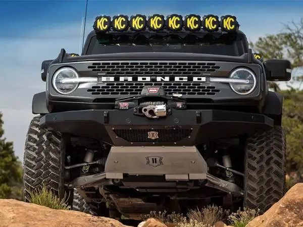 ICON 2021+ Ford Bronco Hoss 2.0 Front EXP Coilover 2.5in image 7