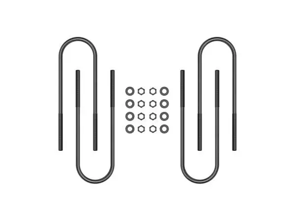 ICON 2011+ Ford F-250/F-350 Rear 15in U-Bolt Kit
