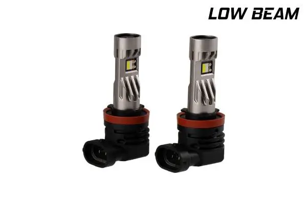 Diode Dynamics H11/H8/H9 White SL2 LED Bulbs with AntiFlicker Modules (pair) image 2