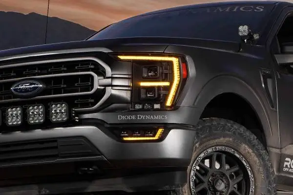 Diode Dynamics 21-23 Ford F-150 Elite Fog Lamps - White image 4