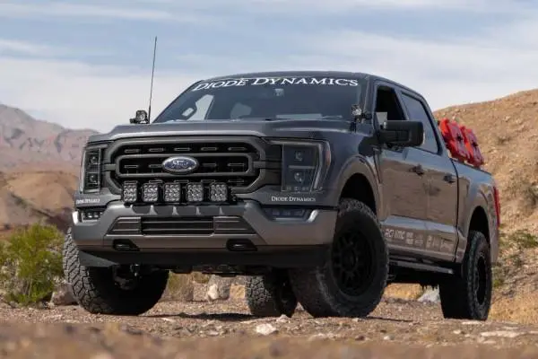 Diode Dynamics 21-23 Ford F-150 Elite Fog Lamps - Yellow image 2