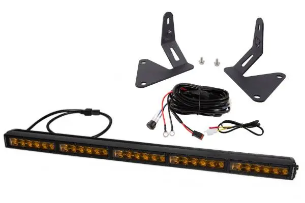 Diode Dynamics 15-Pres Colorado/Canyon Colorado/Canyon SS30 Stealth Lightbar Kit - Amber Driving