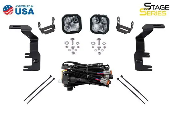 Diode Dynamics 15-21 Colorado/Canyon SS3 LED Ditch Light Kit - Sport Yellow Combo image 8