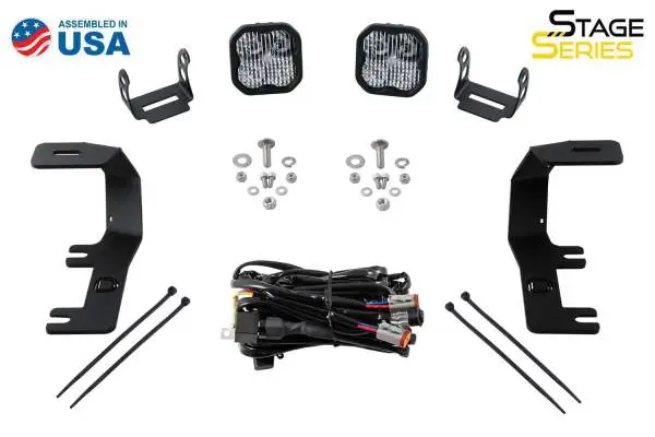 Diode Dynamics 14-19 Silverado/Sierra Ditch Light Brackets for image 9