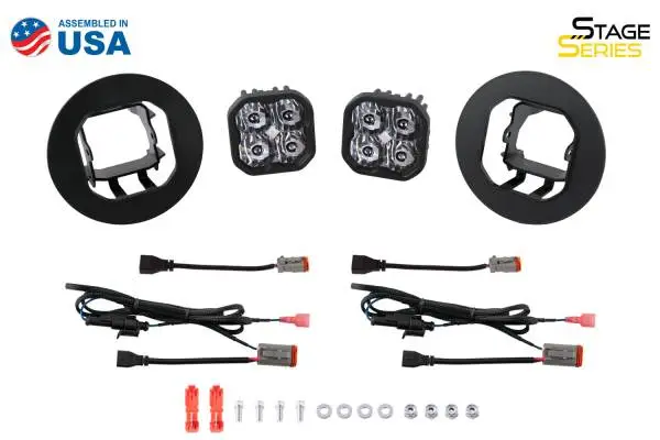 Diode Dynamics SS3 Max Type GM-5 Kit ABL - White SAE Fog image 9