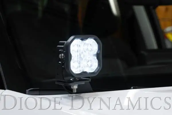 Diode Dynamics 2021 Ford Bronco Stage Series 2in LED Ditch Light Kit - Sport Yellow Pro Combo image 2