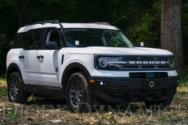 Diode Dynamics 2021 Ford Bronco Stage Series 2in LED Ditch Light Kit - Sport Yellow Pro Combo image 3