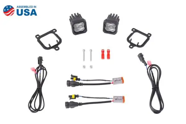 Diode Dynamics 21-24 Ford Bronco Sport SSC1 LED Fog Light Kit image 5
