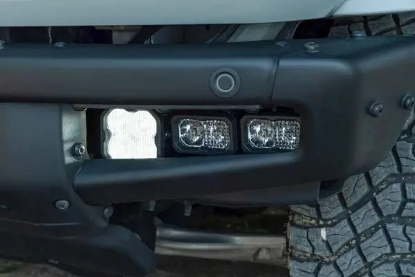 Diode Dynamics 2021 Ford Bronco Stage Series Fog Pocket Kit - White Pro image 2