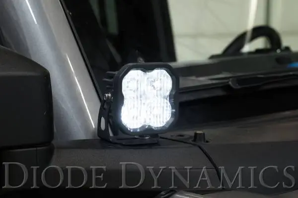 Diode Dynamics 2021 Ford Bronco Sport SS3 LED Ditch Light Kit - White Combo image 2
