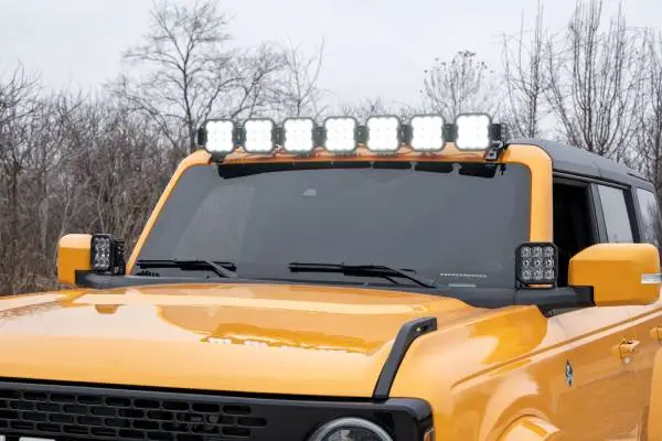 Diode Dynamics Bronco SS5 Sport CrossLink Windshield - White Combo Lightbar Kit image 2
