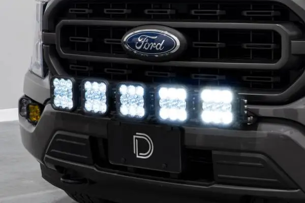 Diode Dynamics 21-22 Ford F-150 SS5 Grille Mount Bracket Kit image 2