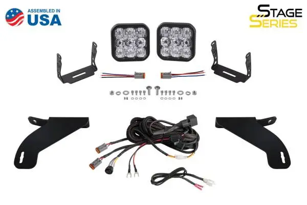 Diode Dynamics 21-22 Ford F150 SS5 Bumper Bracket Kit image 9