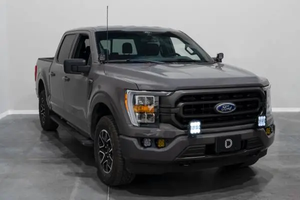 Diode Dynamics 21-22 Ford F-150 SS5 Bumper LED Pod Light Kit Sport - White Combo image 3