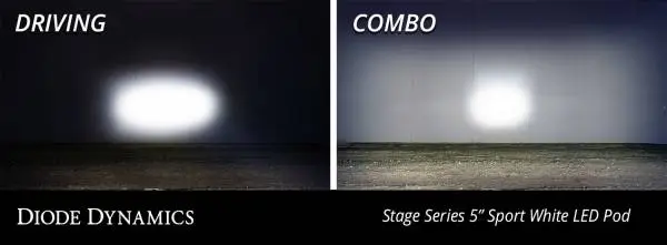 Diode Dynamics 21-22 Ford F-150 SS5 Bumper LED Pod Light Kit - Sport Yellow Combo image 8