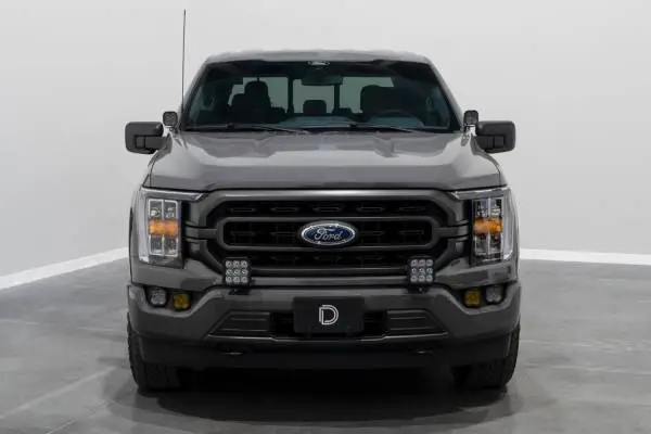 Diode Dynamics 21-22 Ford F-150 SS5 Bumper LED Pod Light Kit - Sport Yellow Driving image 4