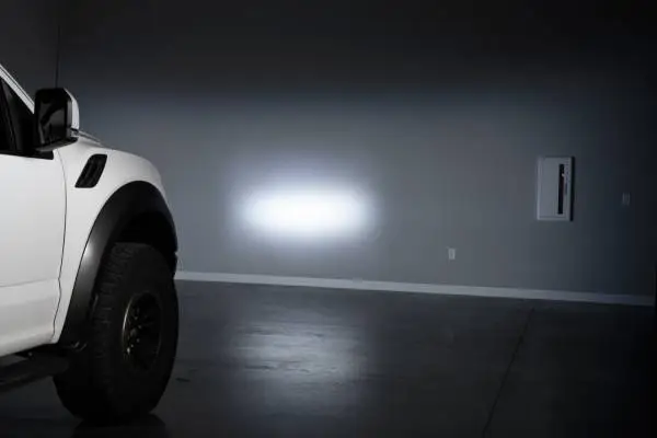 Diode Dynamics 17-20 Ford Raptor SS5 Bumper LED Pod Light Kit - Sport Yellow Driving image 5