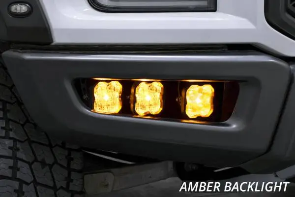 Diode Dynamics 17-20 Ford Raptor SS3 LED Fog Light Kit - White Max image 6