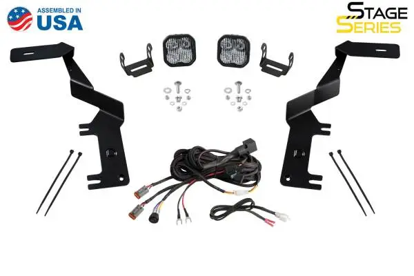 Diode Dynamics 17-22 Ford Super Duty Stage Series Backlit Ditch Light Kit image 7