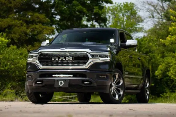 Diode Dynamics Stage Series Ditch Light Kit for 2019-Present Ram C2 - Yellow Pro Combo image 5