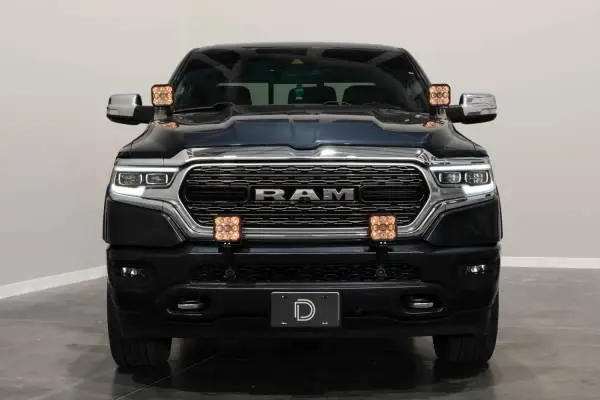 Diode Dynamics SS5 Bumper LED Pod Light Kit for 2019-Present Ram Sport - White Combo image 4