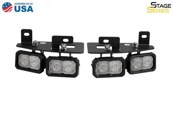 Diode Dynamics SSC2 LED Fog Pocket Kit for 2019-Present Ram - Yellow Sport image 3