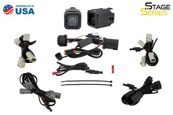 Diode Dynamics 21-23 F-150 Hitch Mount LED Pod Reverse Kit C1R image 8