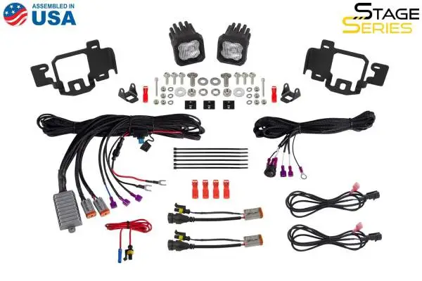 Diode Dynamics 2023+ Chevrolet Colorado SSC1 LED Fog Light Kit image 8