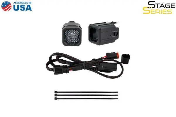 Diode Dynamics 23-24 Chevrolet Colorado Hitch Mount LED Pod Reverse Kit C1 image 6