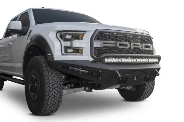 Addictive Desert Designs 17-18 Ford F-150 Raptor Front License Plate Bracket image 3