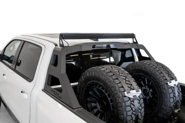 Addictive Desert Designs 2021 Dodge Ram 1500 TRX Stealth Fighter Chase Rack - Hammer Black image 4