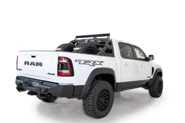 Addictive Desert Designs 2021 Dodge Ram 1500 TRX Stealth Fighter Chase Rack - Hammer Black image 5