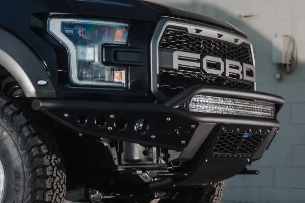 Addictive Desert Designs 17-18 Ford F-150 Raptor Stealth R Front Bumper image 4