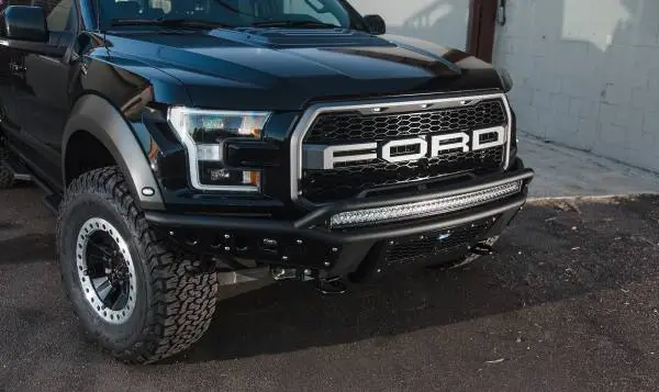 Addictive Desert Designs 17-18 Ford F-150 Raptor Stealth R Front Bumper image 5