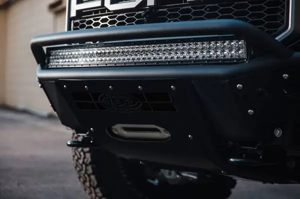 Addictive Desert Designs 17-18 Ford F-150 Raptor Stealth R Front Bumper w/ Winch Mount image 5
