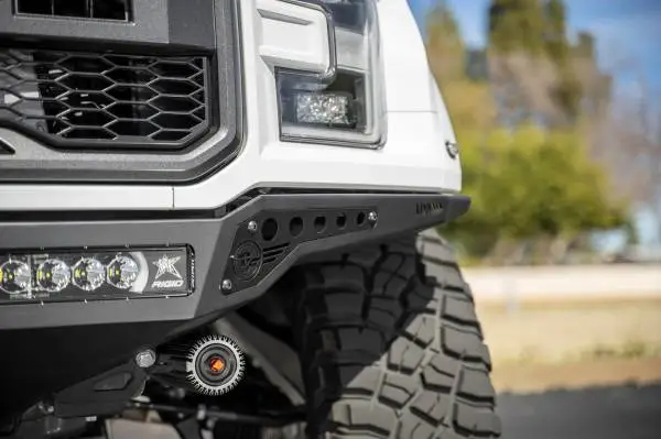 Addictive Desert Designs 17-20 Ford F-150 Raptor Rock Fighter Frame Cut Front Bumper image 5