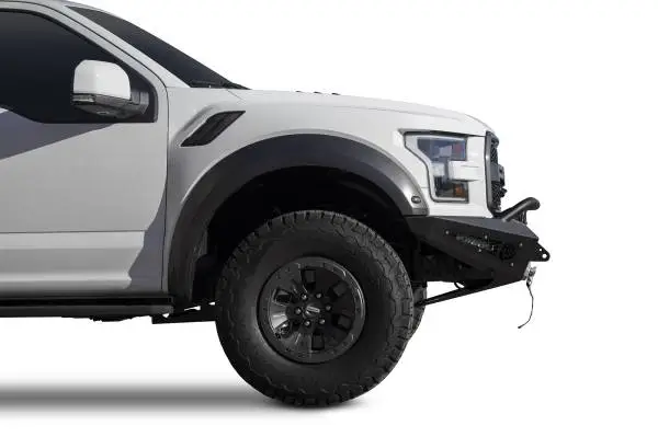 Addictive Desert Designs 17-18 Ford F-150 Raptor HoneyBadger Front Bumper w/ Winch Mount image 2