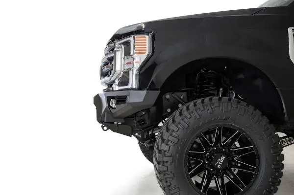 Addictive Desert Designs 17-20 Ford Super Duty Bomber Front Bumper w/ Mounts For 3 Baja Designs LP6s image 2