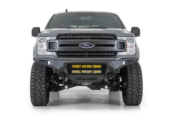 Addictive Desert Designs 18-20 Ford F-150 Bomber Front Bumper w/ Dual 20IN LED Mounts image 2