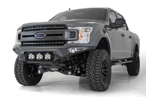 Addictive Desert Designs 18-20 Ford F-150 Bomber Front Bumper w/ 3 Baja Designs LP6 Mounts image 2