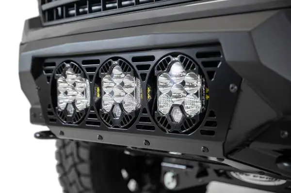 Addictive Desert Designs 18-20 Ford F-150 Bomber Front Bumper w/ 3 Baja Designs LP6 Mounts image 5