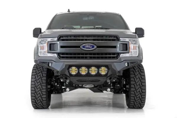 Addictive Desert Designs 18-20 Ford F-150 Bomber Front Bumper w/ 4 Rigid 360 6IN Mounts image 3