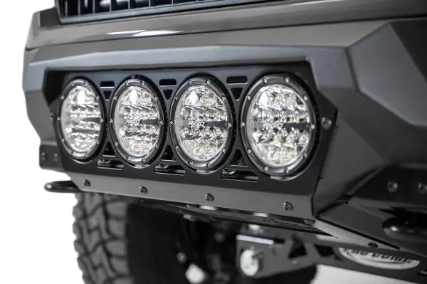 Addictive Desert Designs 18-20 Ford F-150 Bomber Front Bumper w/ 4 Rigid 360 6IN Mounts image 5