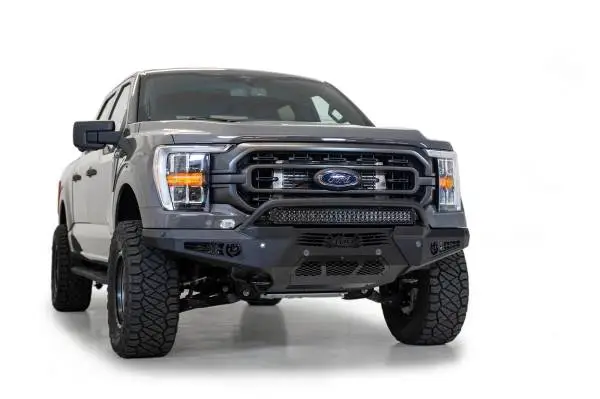 Addictive Desert Designs 2021 Ford F-150 HoneyBadger Front Bumper w/o Top Hoop image 5