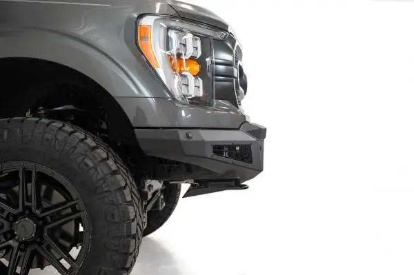 Addictive Desert Designs 2021 Ford F-150 HoneyBadger Front Bumper w/ Top Hoop image 5