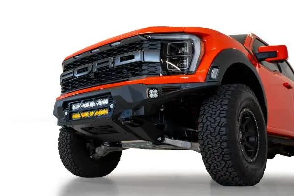 Addictive Desert Designs 2021+ Ford Raptor Bomber Front Bumper w/ Dual 20IN LED Mounts image 3
