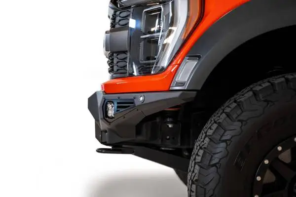 Addictive Desert Designs 2021+ Ford Raptor Bomber Front Bumper w/ Dual 20IN LED Mounts image 4