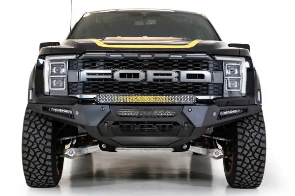Addictive Desert Designs 21-22 Ford Raptor HoneyBadger Front Bumper image 2